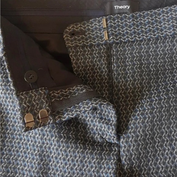 Theory zigzag weave trousers - Picture 7 of 7